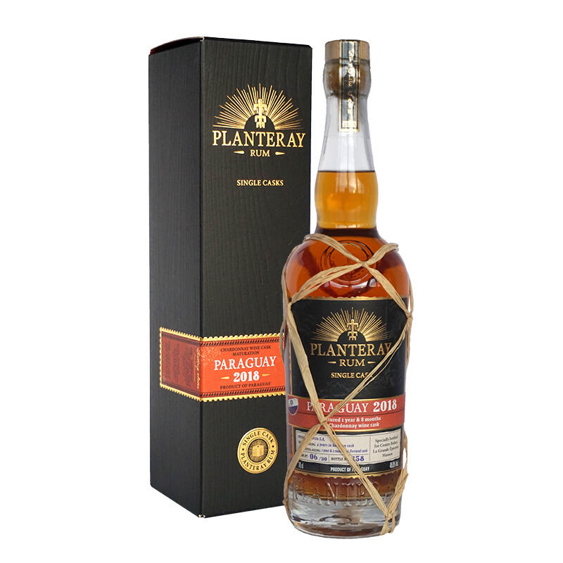 Planteray Single Cask 2025 - Paraguay 2018 (in Chardonnay-Fass gereift) 7 Jahre 70 cl
