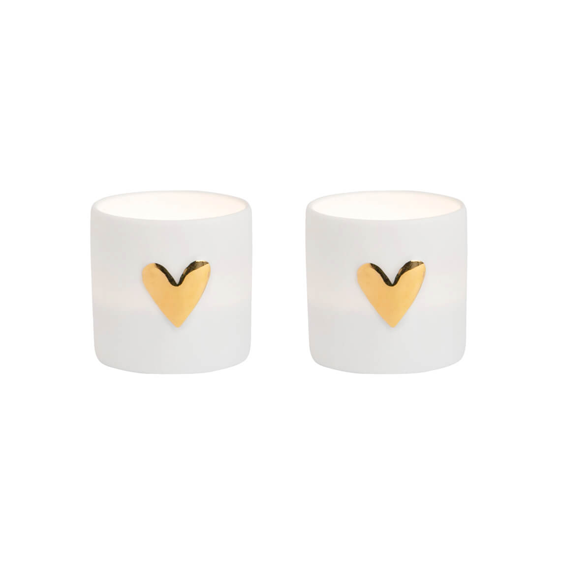 Set of 2 candle jars (Ø 4.5 × 4.5 cm)