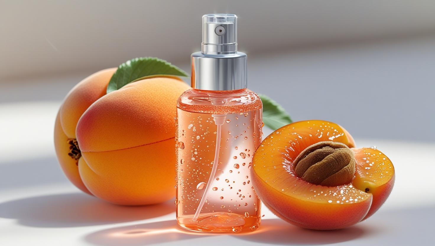 Soin capillaire en spray à l'abricot sucré d'été