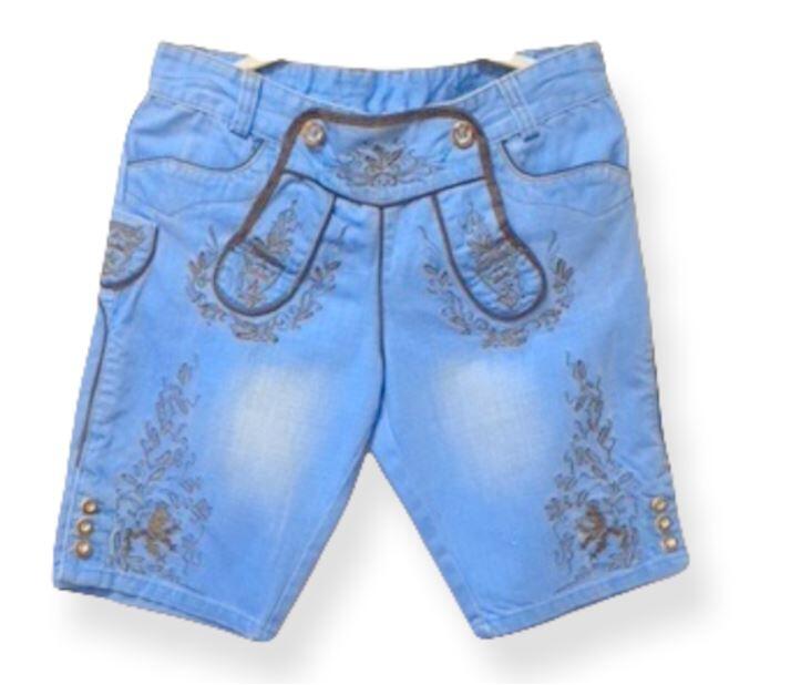 Oktoberfest Trachten Bermuda blau für Herren