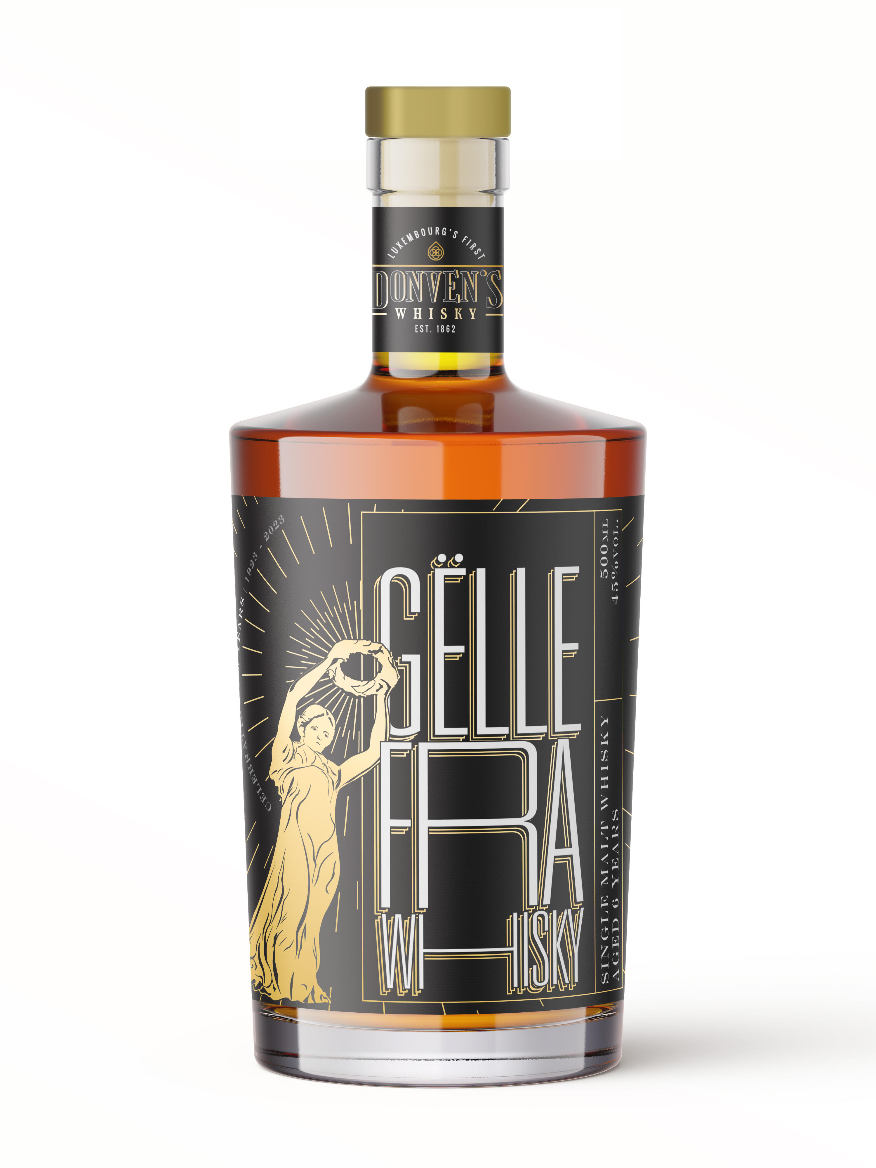 DIEDENACKER Gëlle Fra Single Malt Whisky 6 years 50cl