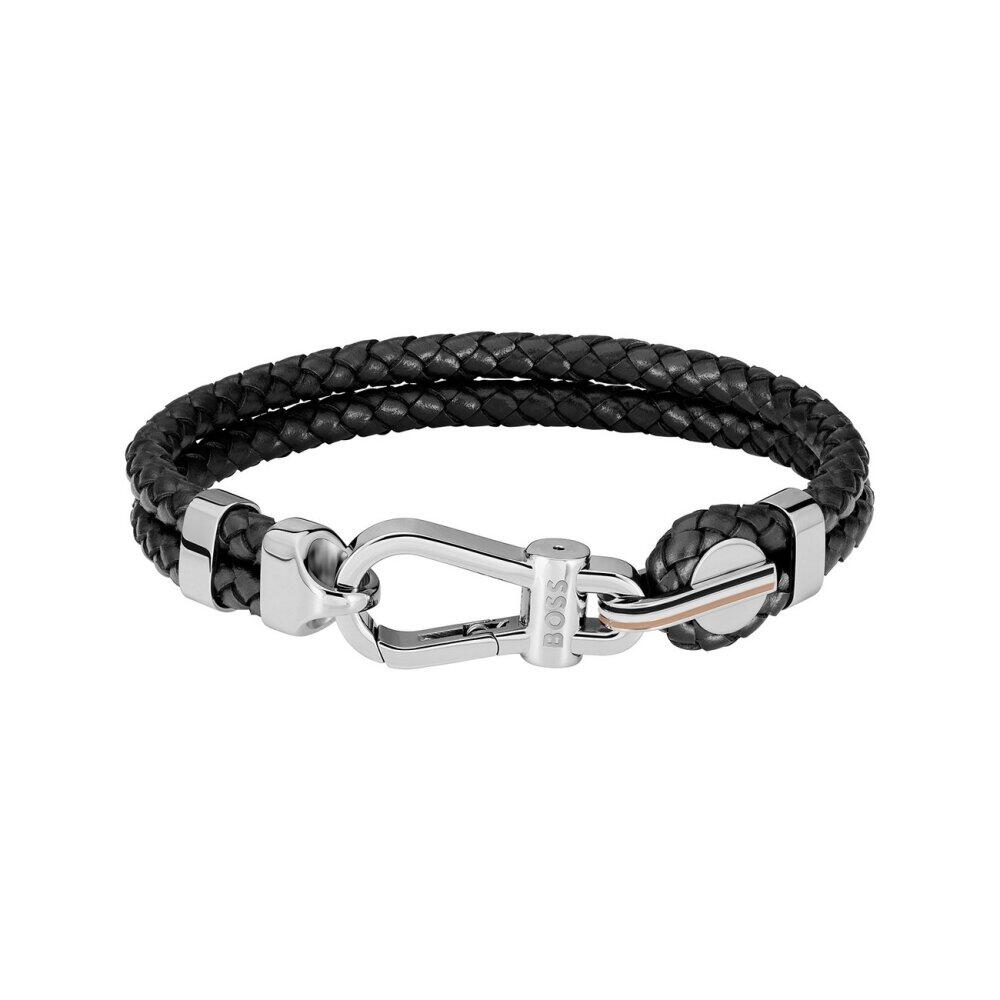 BOSS - 1580699M - Armband - Herren - schwarz - 19cm - ARES