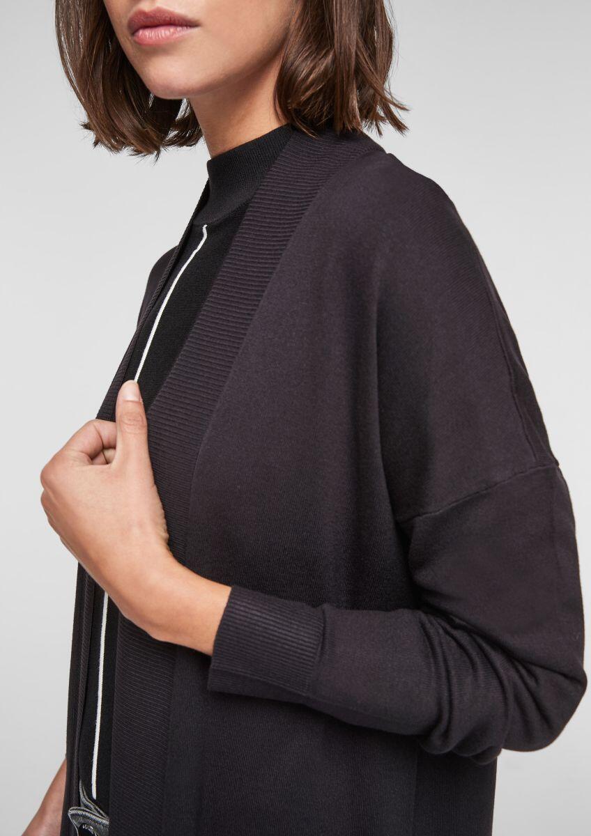 Black Label Offener Cardigan Letzshop