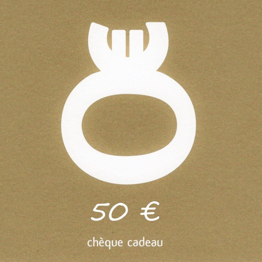 Gift voucher €50.