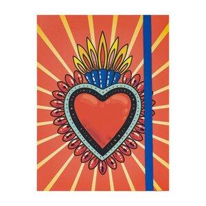 KK.10003: Kitsch Kitchen notebook B5 Heart fsc
