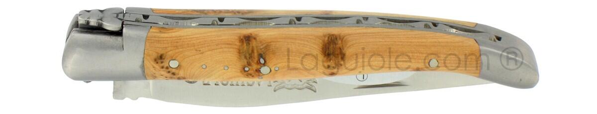 Couteau pliant 1 piece 2 mitres 10cm IN RF Génevrier