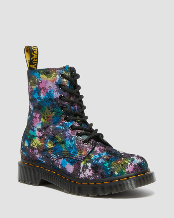 Dr. Martens Leather boots PASCAL RAINBOW BURST SUEDE Letzshop