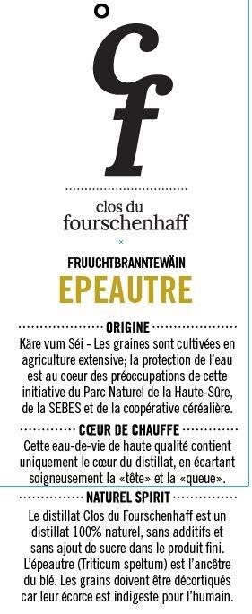 Fruuchtbranntewäin - Spelt DLG OR