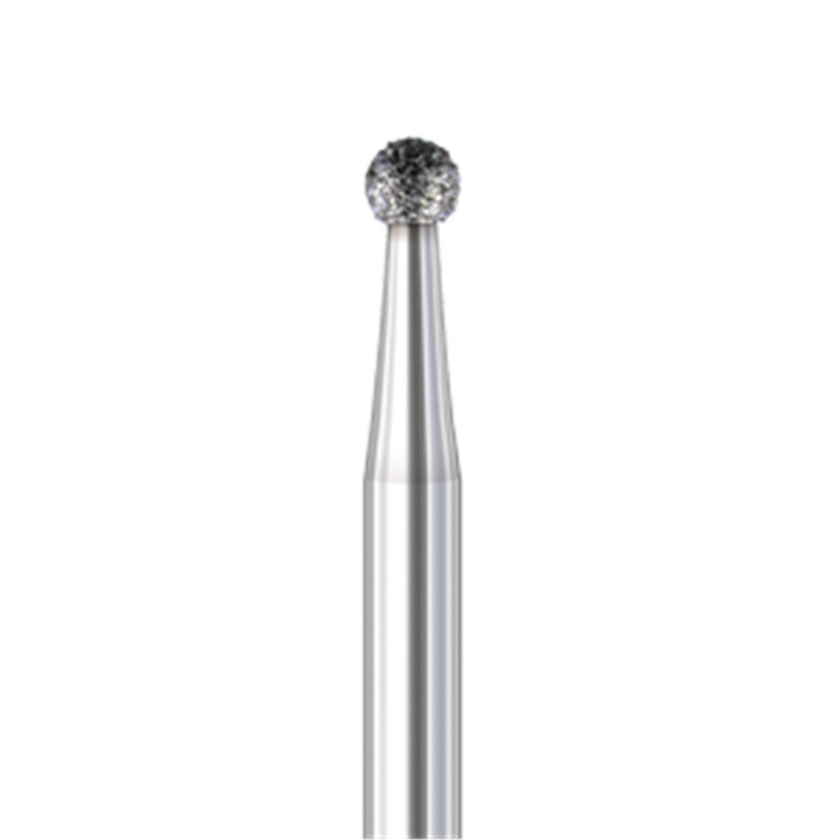 Fraise diamantee turbine Fig. 801/009 FG grain moyen, pour le lissage de la corne et des ongles