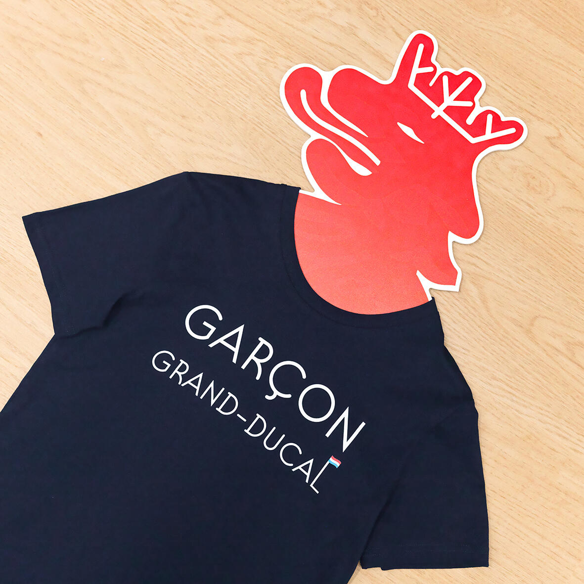 t-shirt Garçon Grand-Ducal navy