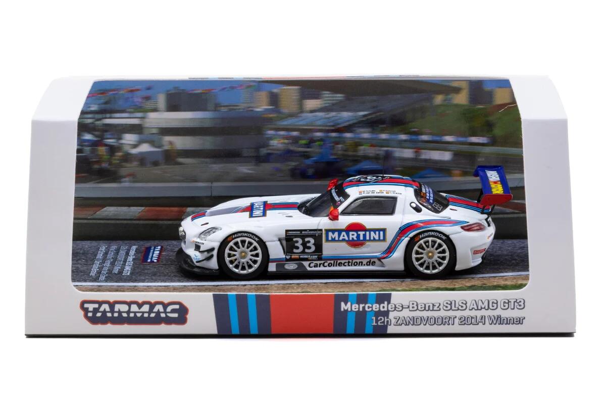 Tarmac Works - #T64-087-14ZDV33 - Mercedes-Benz SLS AMG GT3 #33 - 12h ZANDVOORT 2014 Winner - 1/64