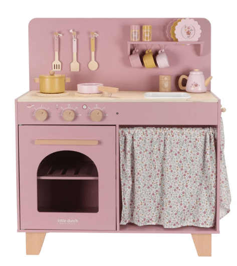 Little Dutch cuisine de jeu en bois - rose - Essentials