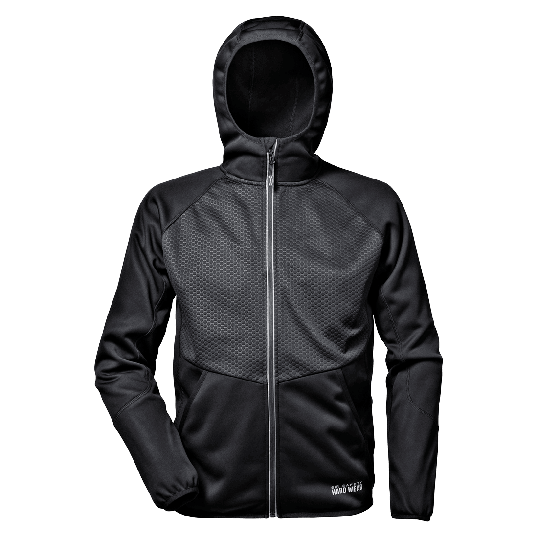 Drake jacket, stretch, hood, ergonomic fit, N° L