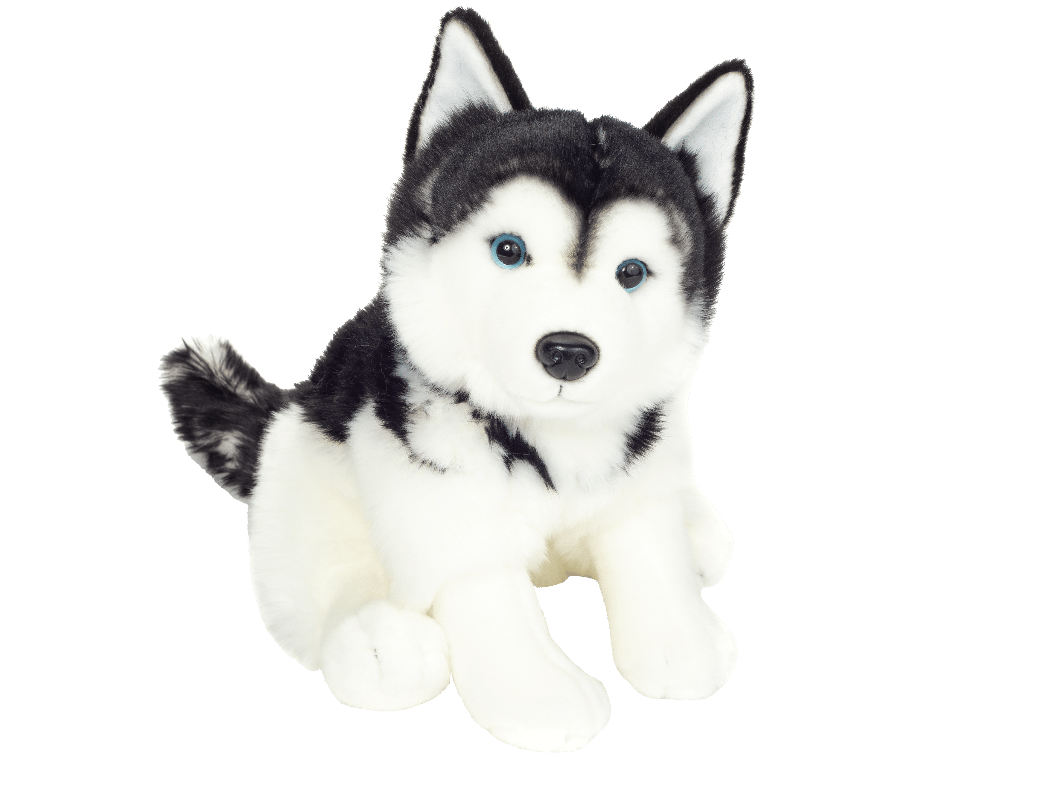 White husky plush clearance