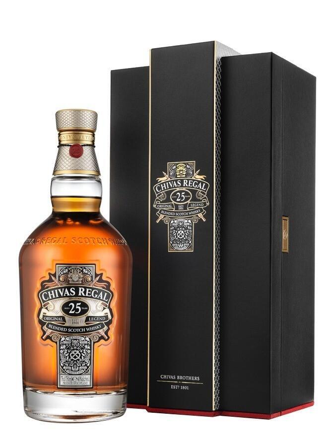 Chivas Regal 25 Yo - 70 cl x 40.0 %