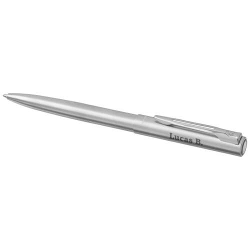 Stylo Plume Waterman Paris - Modèle Argenté - Occasion En Bon état