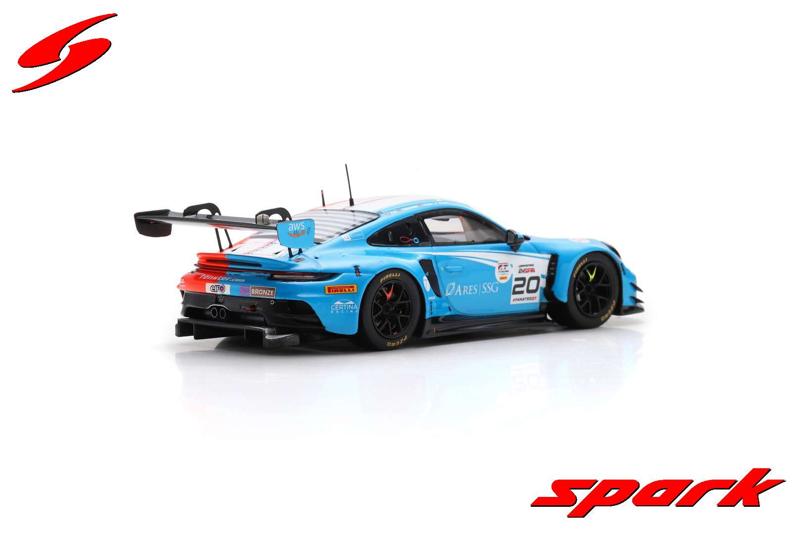 Spark Spark Models SB708 Porsche 911 GT3 R (992) No.20 | Letzshop