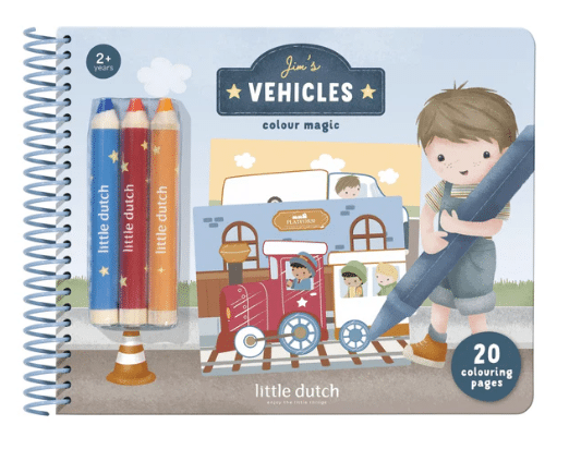 Little Dutch Coloring Book - Basics - Jim