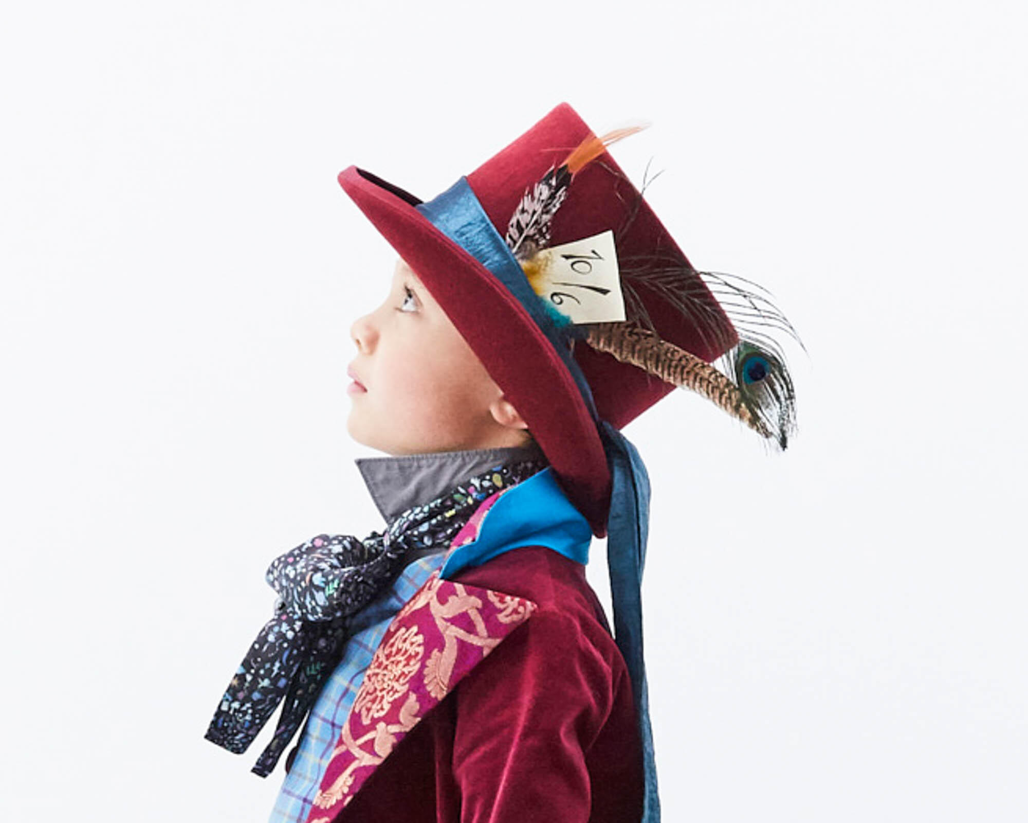 Hut des Verrückten Hutmachers aus Alice im Wunderland Verkleidung für Karneval