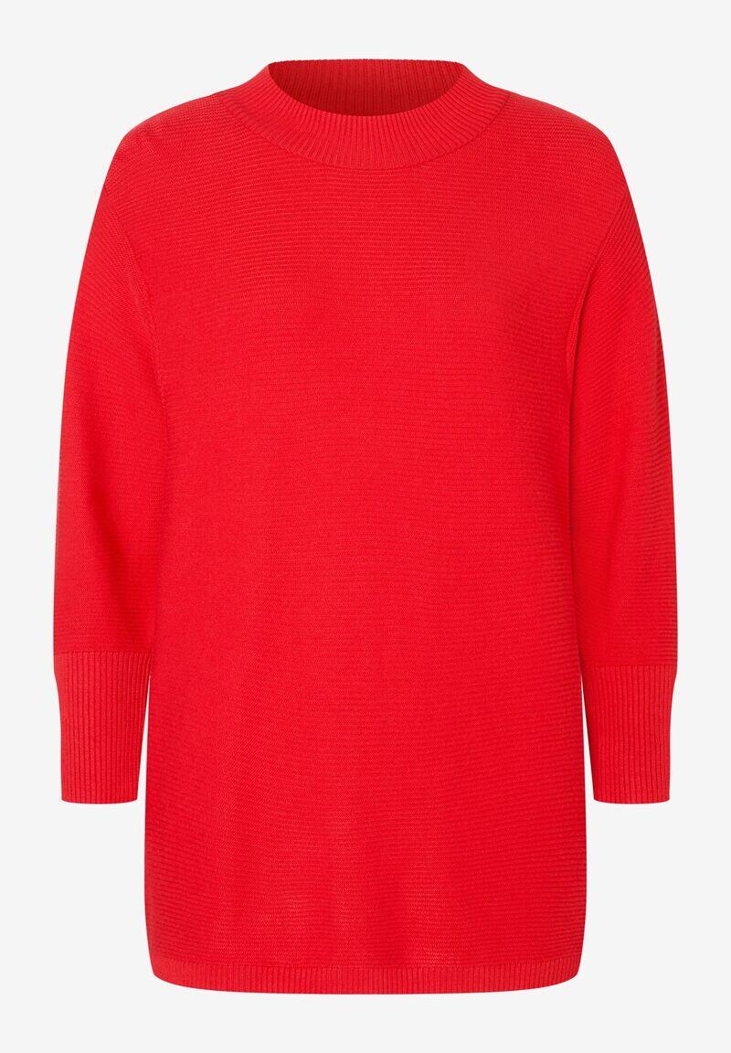 Pull à motif tortue, manches 3/4