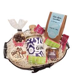 Paniers cadeaux gourmands Gin Sommellerie de France Bascharage