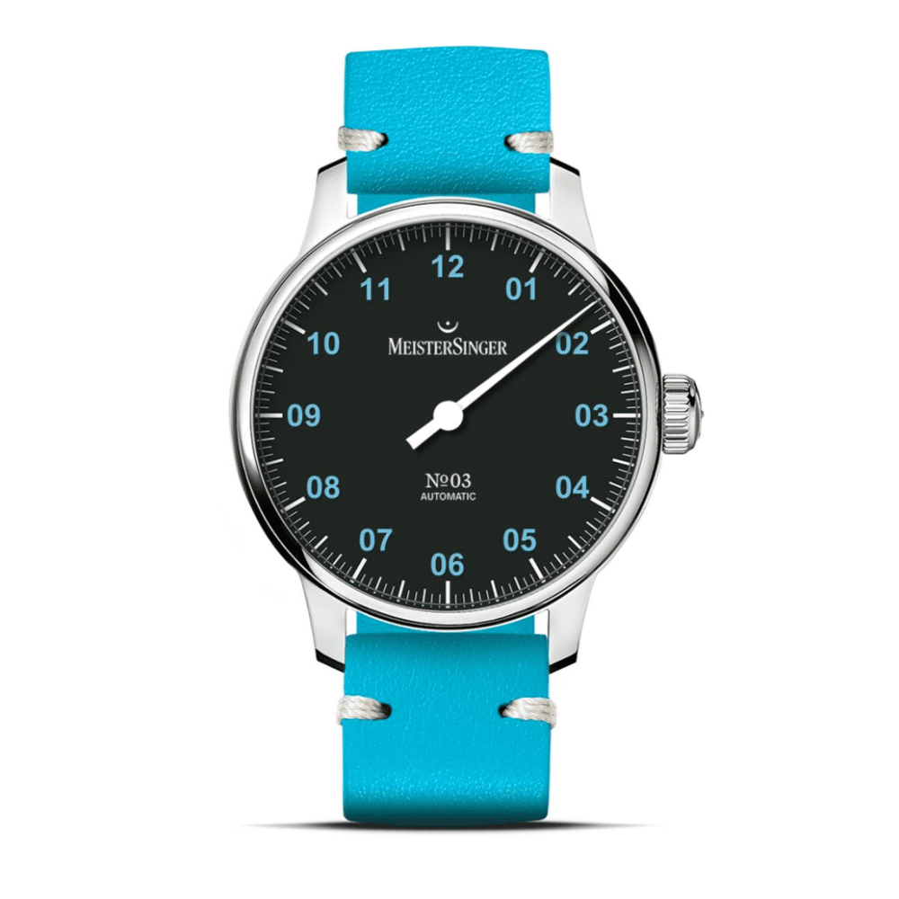 Meistersinger special N°03 S-AM902B noir-bleu