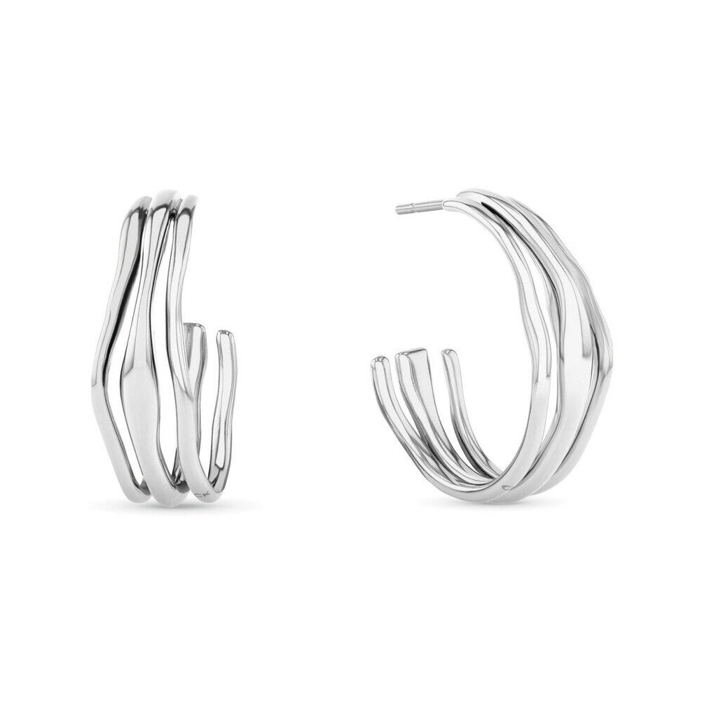 Calvin Klein - 35000720 - Boucles d'oreilles - pour femmes - argent