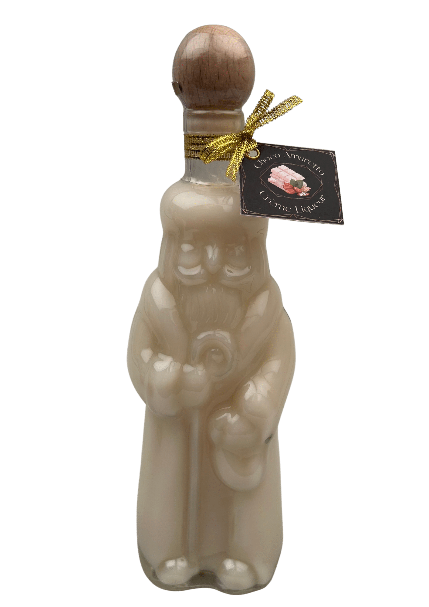LIQ White Choco & Amaretto Crème 18% Nikolaus 0,35 L