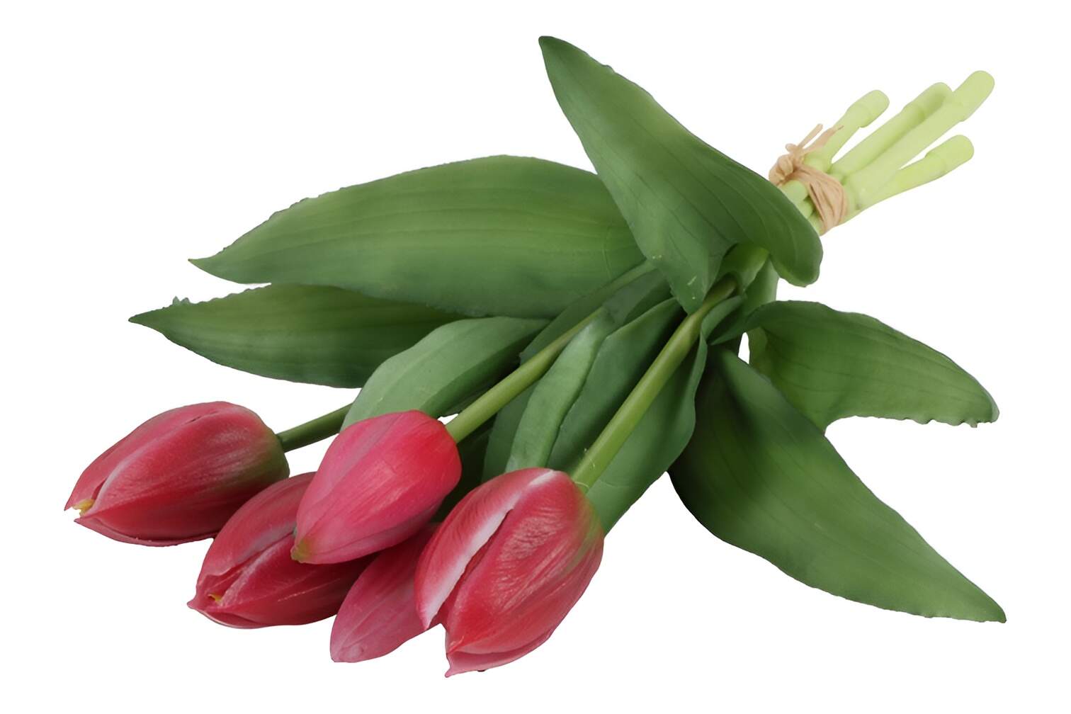künstlicher blumenstrauß groß Großer künstlicher Blumenstrauß Pink Koralle Dreams 65 cm