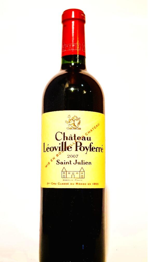 Château Léoville-Poyferré - 2e Cru Classé 2007 - Saint-Julien - Bordeaux - vin rouge