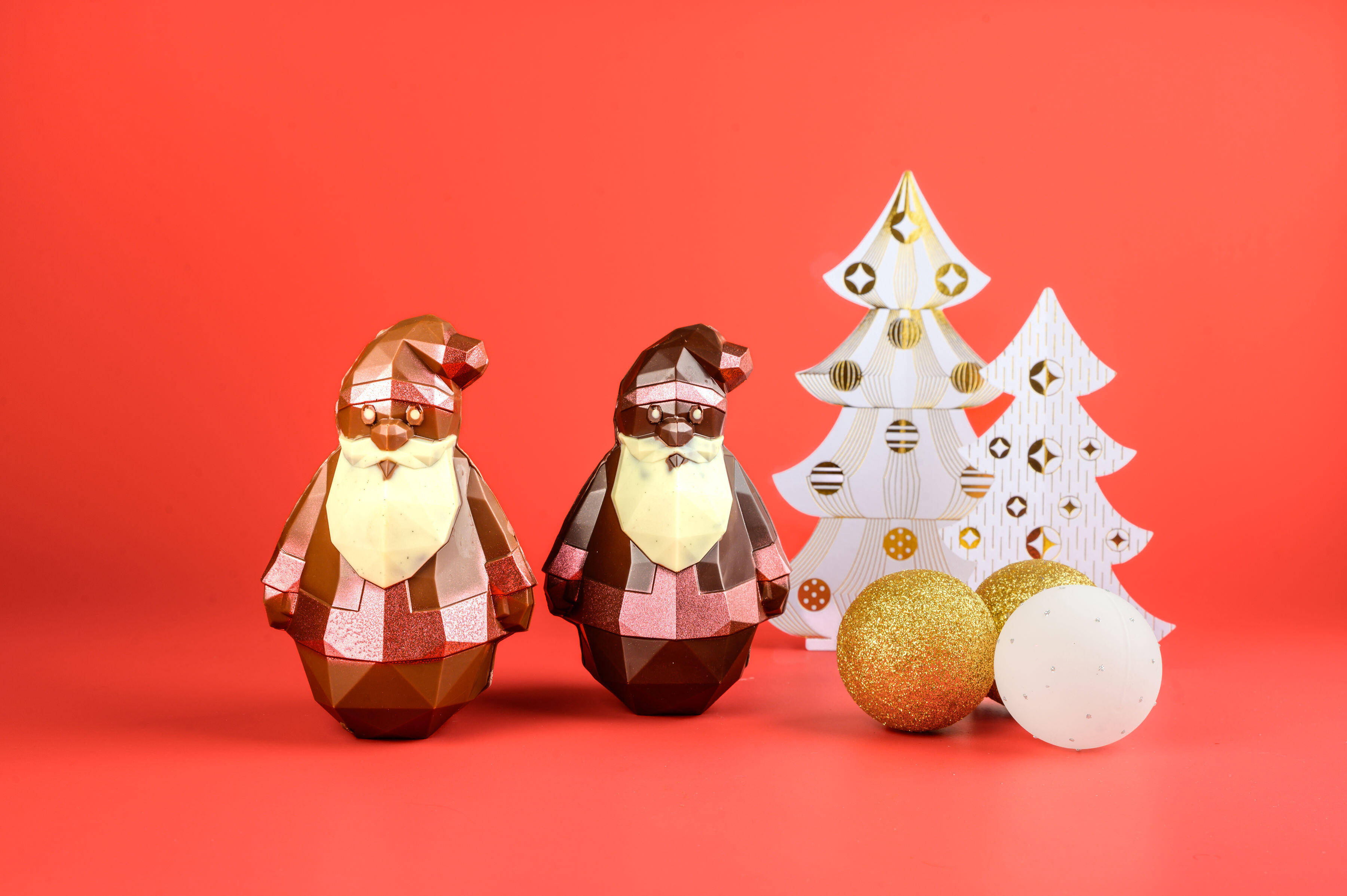 Collection Saint Nicolas &amp; Noël - Origami Santa Claus