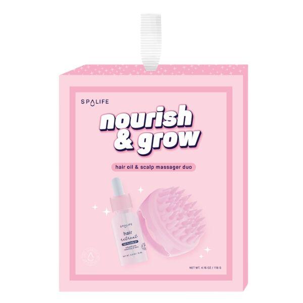 Spalife Nourish & Grow  - Coffret duo de soins capillaires