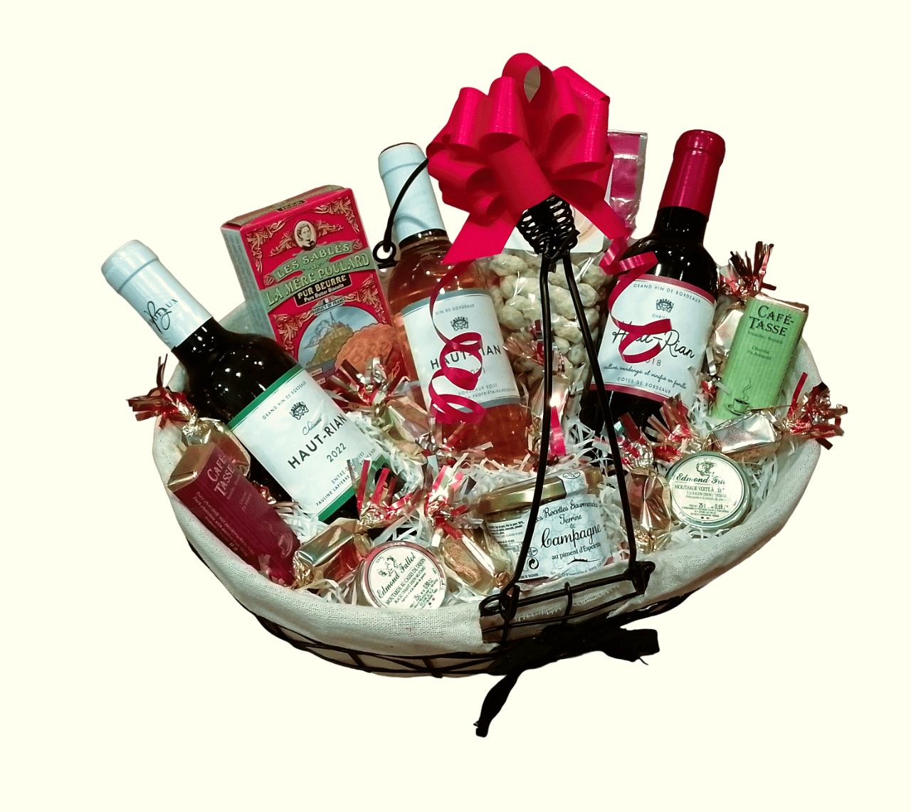 Panier Garni Trilogie Vins de Bordeaux