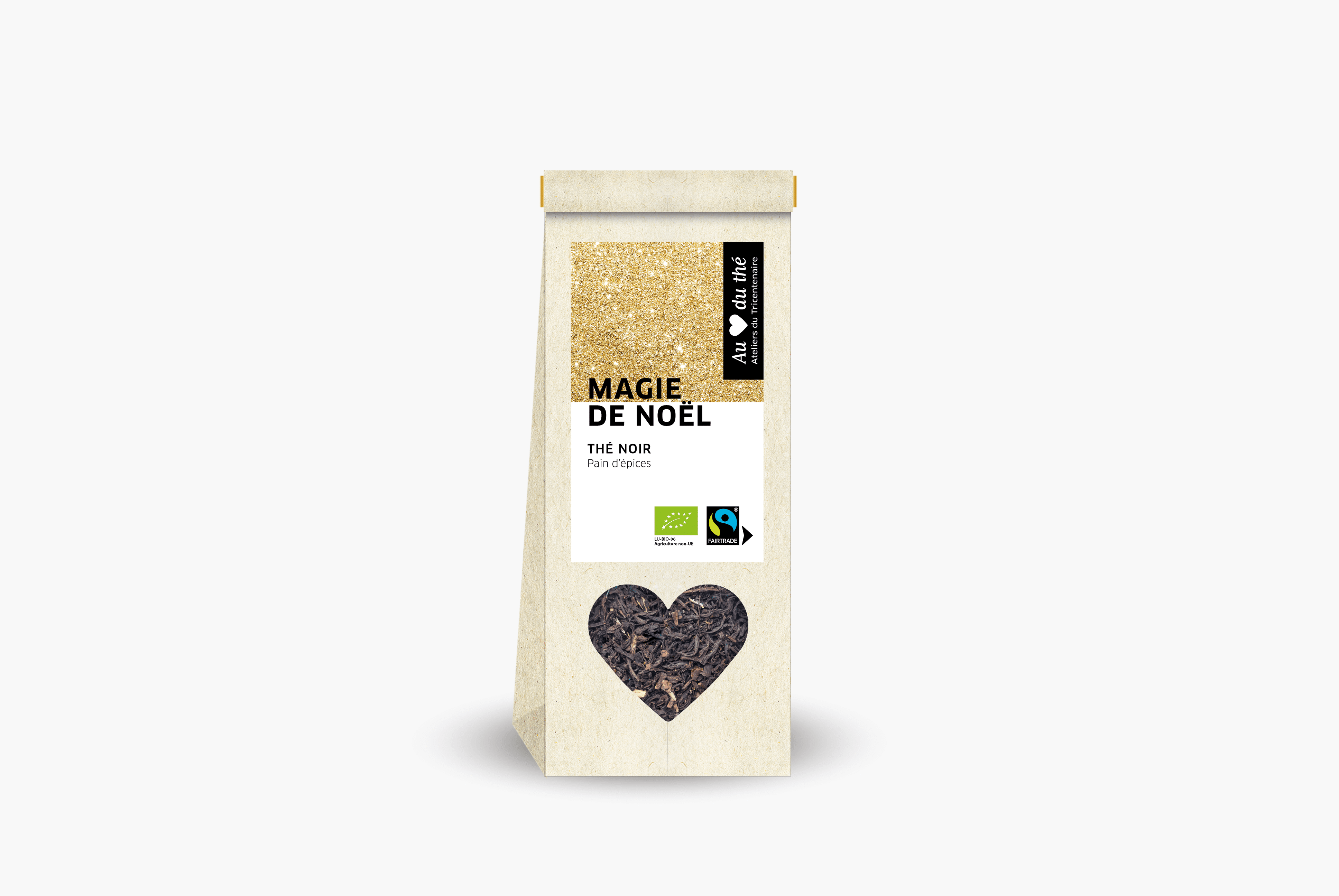 Christmas - Organic Black Tea and Fairtrade Christmas Magic (gingerbread) 90 g / LU-BIO-06