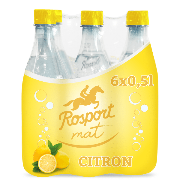 ROSPORT MAT ZITRONE PET 6X50CL