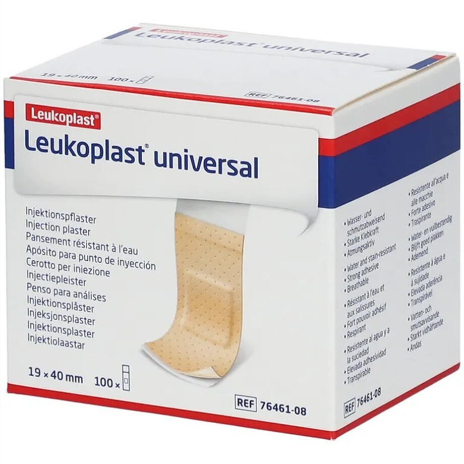 Leukoplast Universal Inj. 19 x 40 mm, 100 pieces