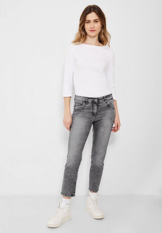 Cecil Loose Fit Jeans - - Scarlett (10573) gray 25/26 | Letzshop 