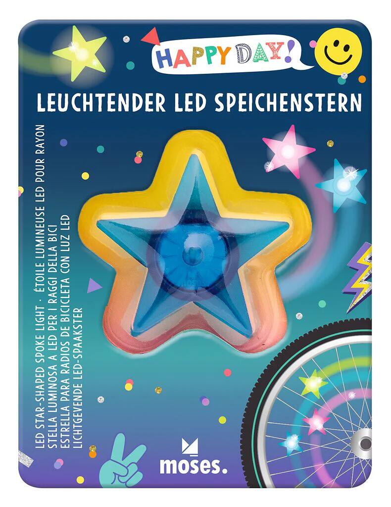 Leuchtende LED Speichensterne