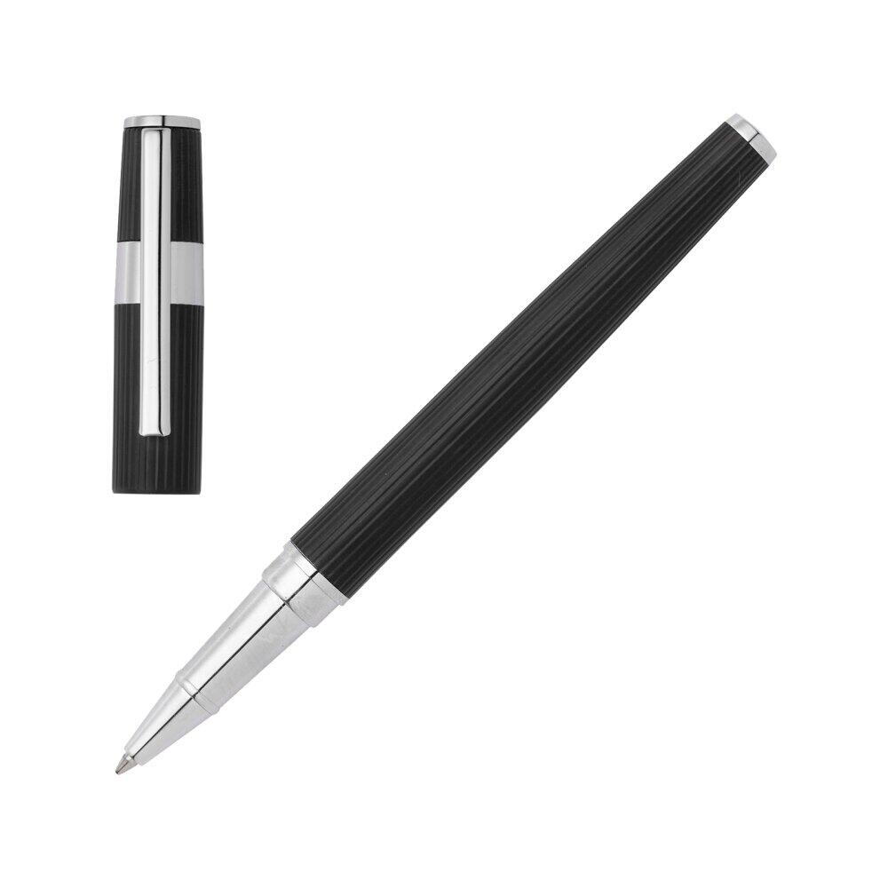 Hugo Boss - HSV2855A - Tintenroller - schwarz/silber - Gear