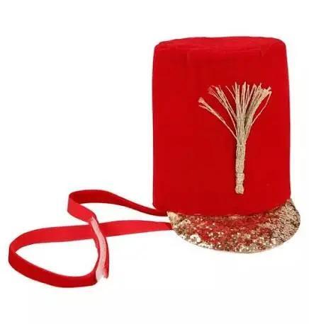 Chapeau militaire en velours