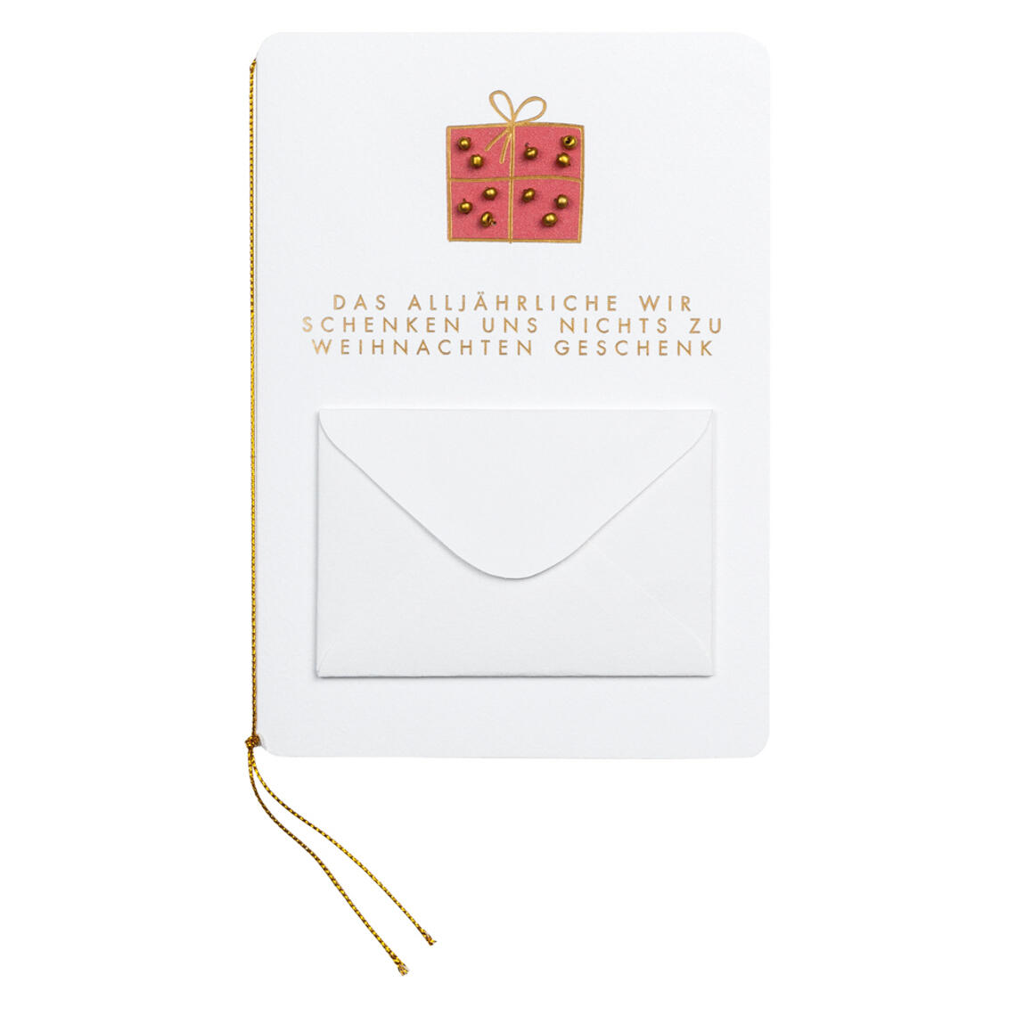 Christmas card with envelope