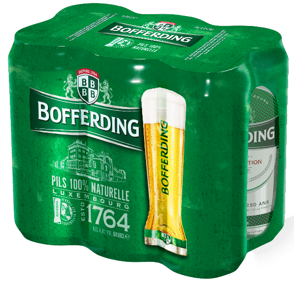 BOFFERDING PILS 4,8° CANS 6X50CL