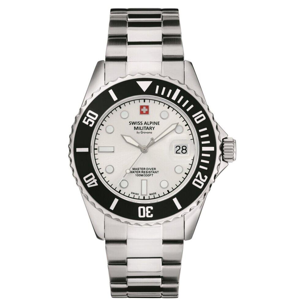 Swiss Alpine Military - 7053.1132 - Montre-bracelet pour homme - quartz - Master Diver