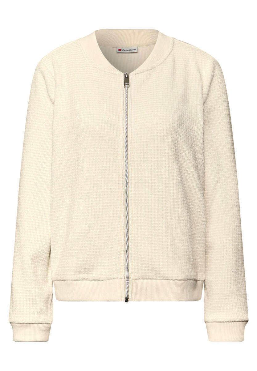 Schimmernde Strukturjacke