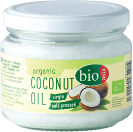 ASIA BIO - Huile de Coco Pure 100% - 250ml  - Multi-usage : Cuisine, Corps et Cheveux 
