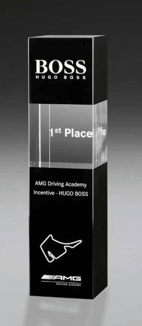 Phantom Cubix 79055 black, Crystal Awards, 240mm inklusive Gravur 