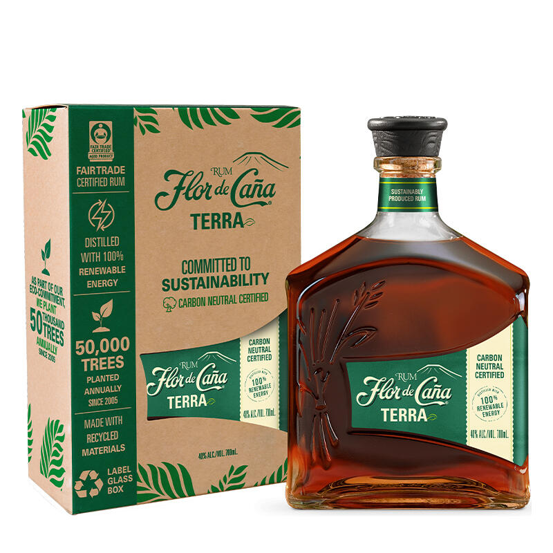 Flor de Caña Eco Terra 70cl