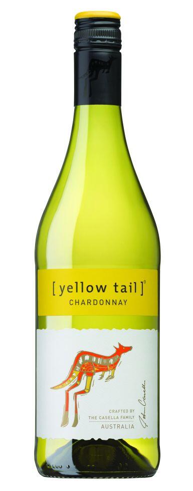 Yellow Tail Chardonnay White Wine, semi-dry, Australia, 1 x 0.75 L