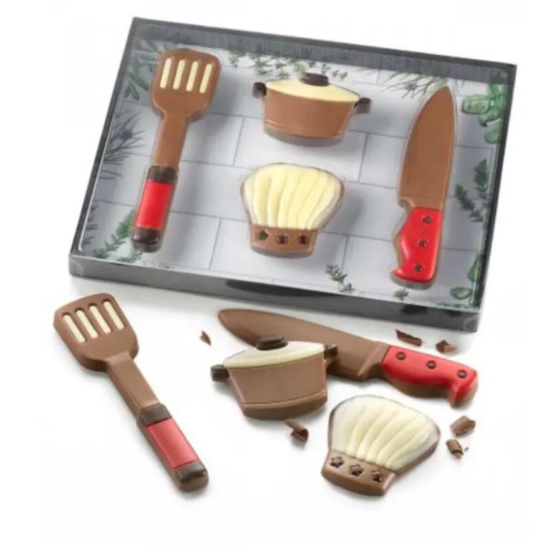 Customized cooking chocolate set