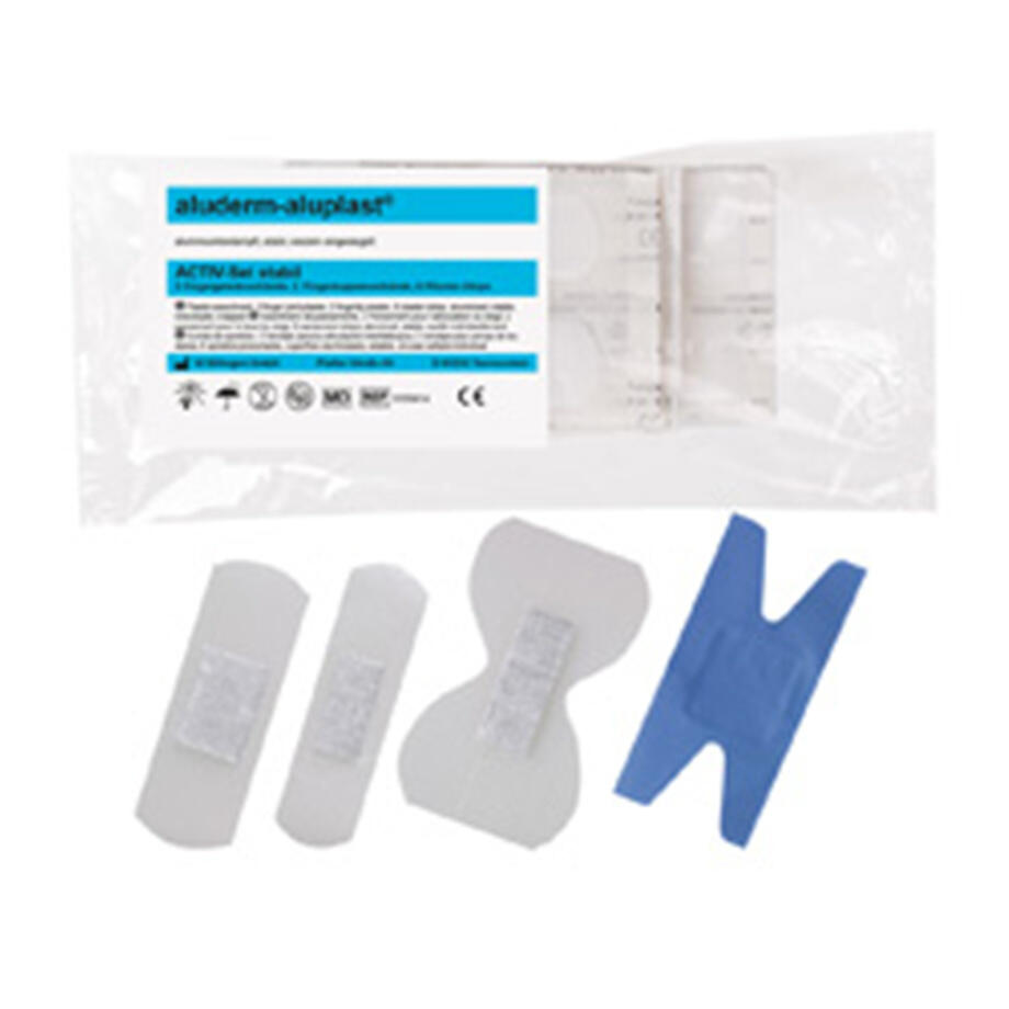 ALUDERM-ALUPLAST ACTIV SET STABIL, 10 ST.